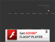 Tablet Screenshot of kimbarth.com